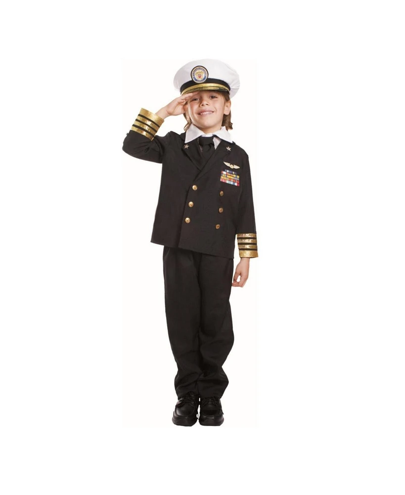 Dress Up America Navy Admiral Costume Set