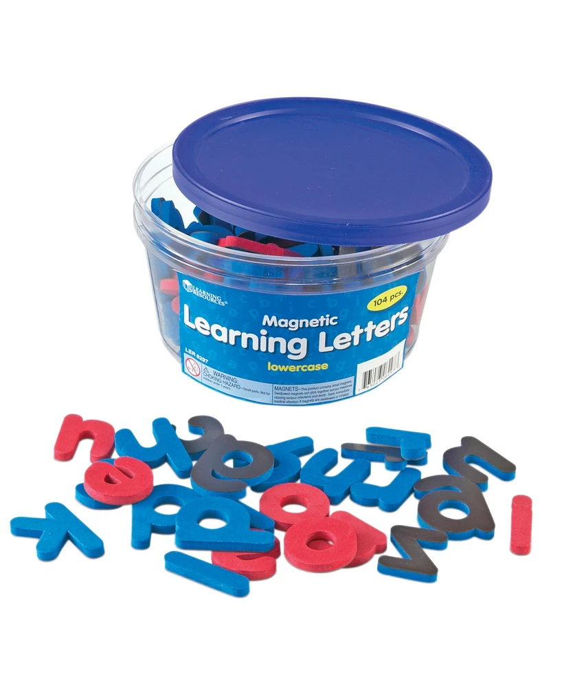 Learning Resources Magnetic Soft Lowercase Learning Letters