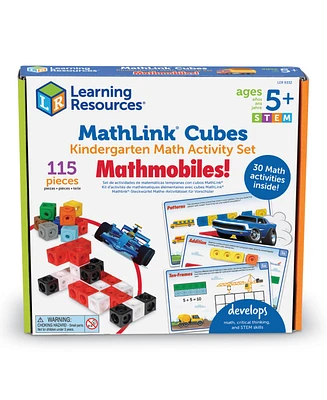 Learning Resources Mathlink Cubes Kindergarten Math Activity Set: Mathmobiles