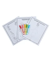 Crayola Princess Color Sticker Activity Set, Pack of 3