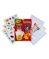 Crayola Pokemon Color Sticker Activity Set, Pack of 3