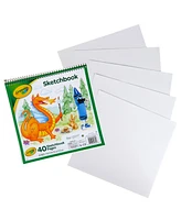 Crayola Kid's Sketchbook, 40 Pages, Pack of 12