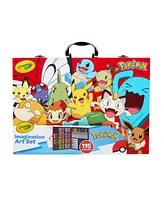 Crayola Pokemon Imagination Art Set, 115 Pieces