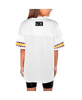 Gameday Couture Women's White Lsu Tigers Until Kickoff Rhinestone Fashion T-Shirt