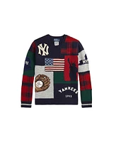 Polo Ralph Lauren Men's Navy New York Yankees Wool Pullover Sweater