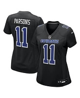 Nike Women's Micah Parsons Carbon Black Dallas Cowboys Fashion Game Jersey