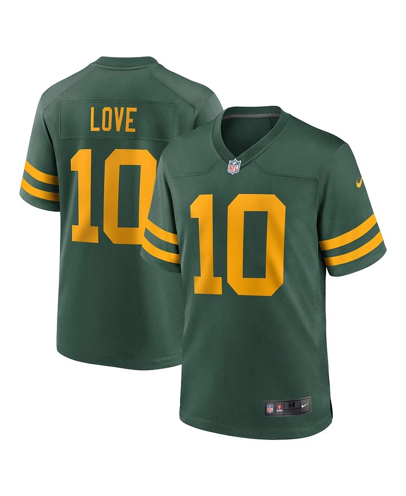 Nike Men's Love Green Green Bay Packers Alternate Game Jersey