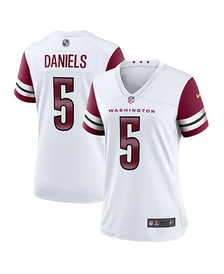 Nike Women's Jayden Daniels White Washington Commanders Game Jersey