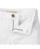 Hope & Henry Big Boys Organic Cotton Stretch Chino Short