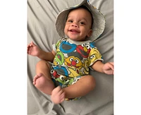 Sesame Street Toddler Boys Romper and Hat