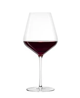 Stolzle Lausitz STARlight Burgundy Glasses, Set of 4
