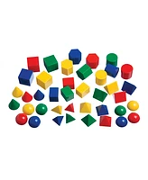 edxeducation Mini Geometric Solids, Set of 40