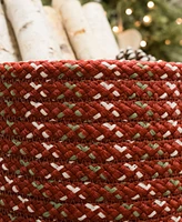 Colonial Mills Sleighbells Woven Holiday Basket