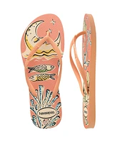 Havaianas Women's Slim Super Fresh Slip On Sandals