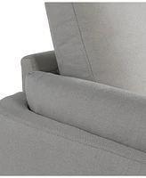 Studio Living 55.5"W Polyester Berlin Loveseat