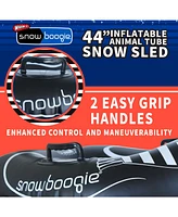 Wham-o Winter Single Rider Snow Tube, 44" Inflatable Animal Sled, Outdoor Toys with Two Handles - 2 pack