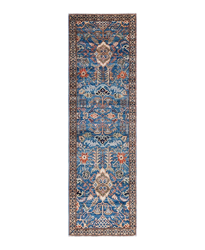 Adorn Hand Woven Rugs Serapi M1999 2'5"x8'6" Runner Area Rug