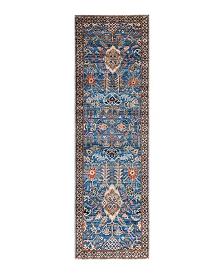 Adorn Hand Woven Rugs Serapi M1999 2'5"x8'6" Runner Area Rug