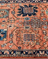 Adorn Hand Woven Rugs Serapi M1999 2'7"x8' Runner Area Rug