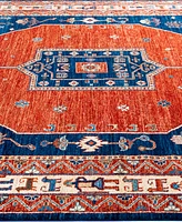 Adorn Hand Woven Rugs Serapi M1999 6'6"x9'8" Area Rug