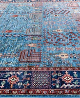 Adorn Hand Woven Rugs Serapi M1999 9'3"x11'10" Area Rug