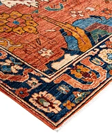 Adorn Hand Woven Rugs Serapi M1999 6'2"x8'10" Area Rug