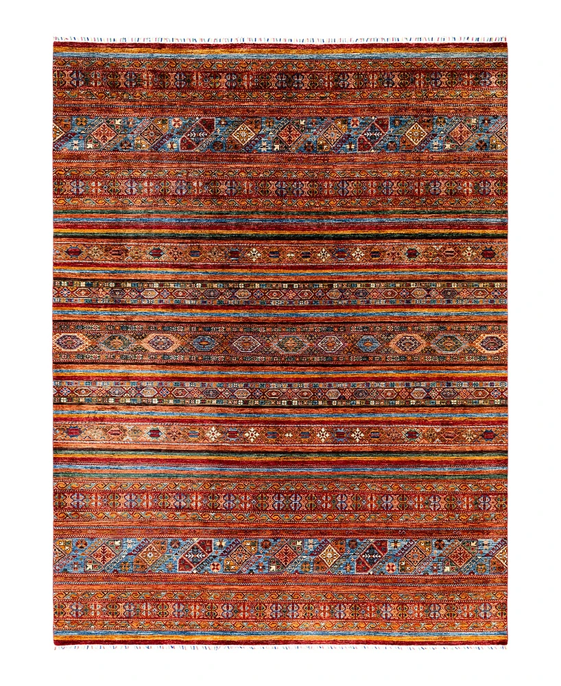 Adorn Hand Woven Rugs Tribal M1999 8'11"x11'10" Area Rug