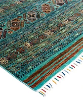 Adorn Hand Woven Rugs Tribal M1999 8'8"x11'11" Area Rug