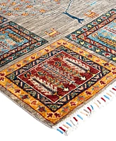 Adorn Hand Woven Rugs Tribal M1999 8'4"x9'8" Area Rug
