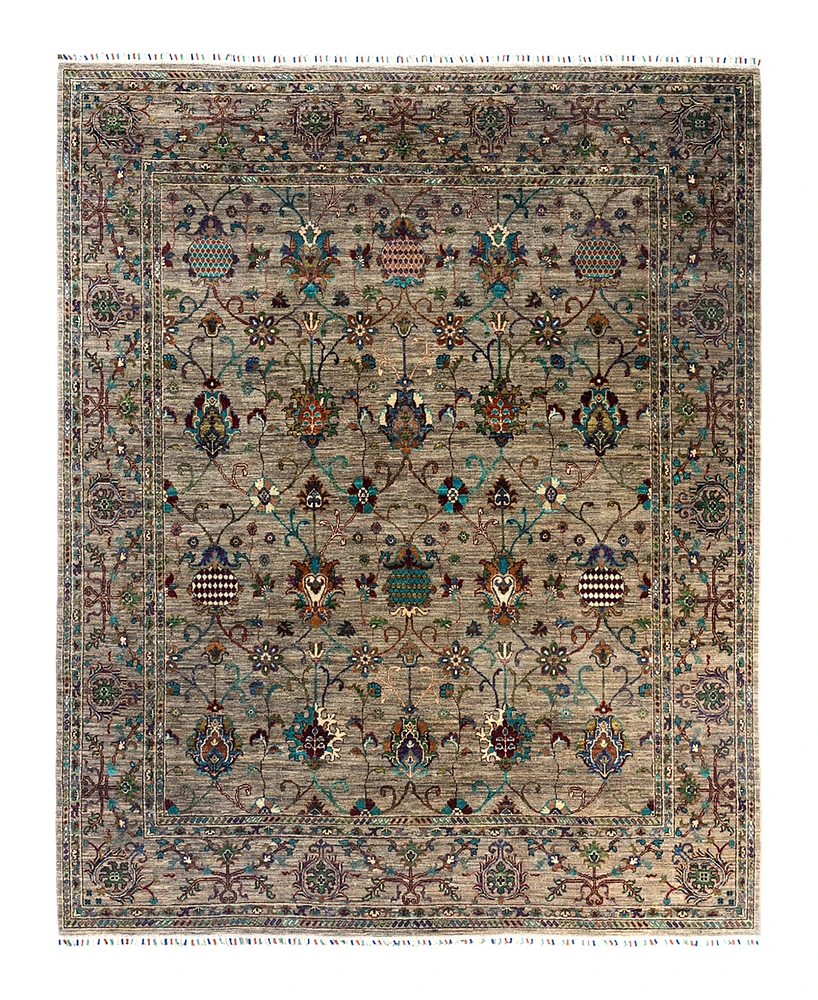 Adorn Hand Woven Rugs Tribal M1999 8'3"x10' Area Rug