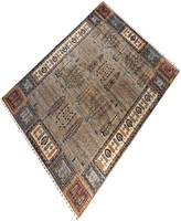 Adorn Hand Woven Rugs Tribal M1999 9'1"x11'9" Area Rug