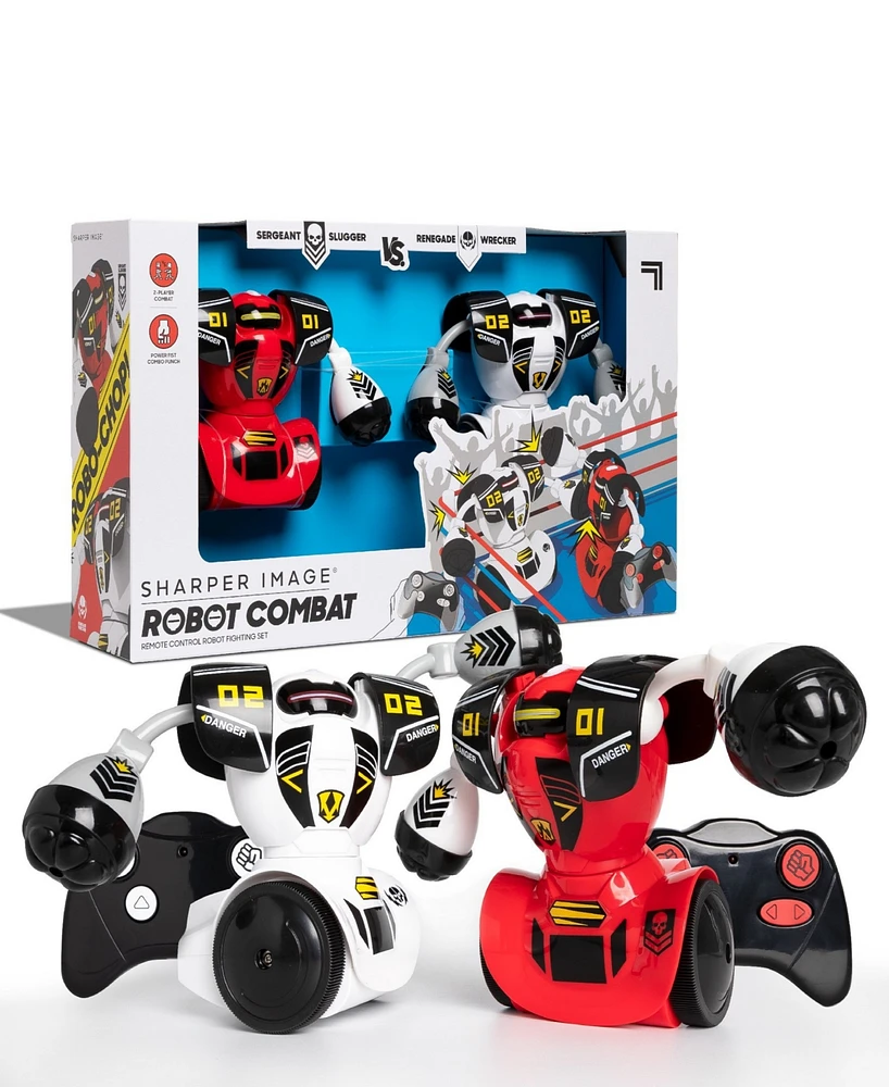 Sharper Image Toy Rc Robot Combat 2pk