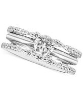 Diamond Guard Enhancer Ring (3/8 ct. t.w.) in 14k White Gold