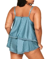 Adore Me Plus Trish Cami & Shorts Set Lingerie