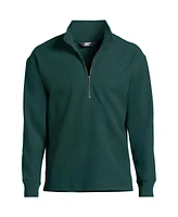 Lands' End Men's Textured Fleece Half Zip