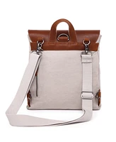 Tsd Brand Cooper Convertible Canvas Backpack