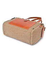 Tsd Brand Super Horse Canvas Satchel Bag