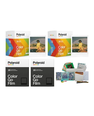 Polaroid Originals Go Color Film (Classic) with Go Color Film (Black Frame)