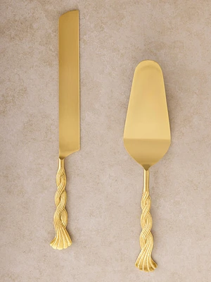 Gauri Kohli Santiago Cake Servers