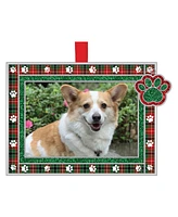 Ganz Paw Print Frame Ornament