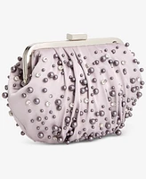 I.n.c. International Concepts Allover Pearl and Crystal Small Satin Clutch, Exclusively at Macy's