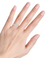 TruMiracle Diamond Cluster Ring (1 ct. t.w.) in 14k White Gold