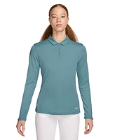 Nike Women's Dri-fit Victory Long-Sleeve Golf Polo