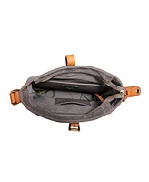 Tsd Brand Redwood Canvas Crossbody Bag
