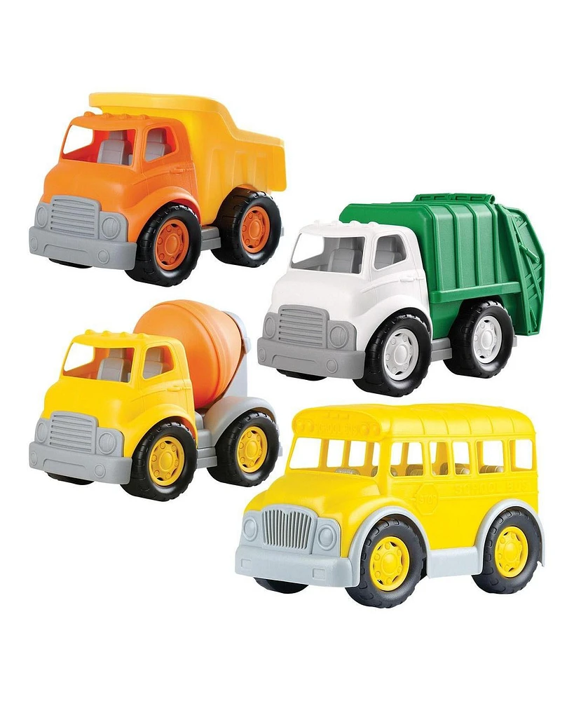 Kaplan Early Learning Playgo On the Go Community Vehicles - Set of 4