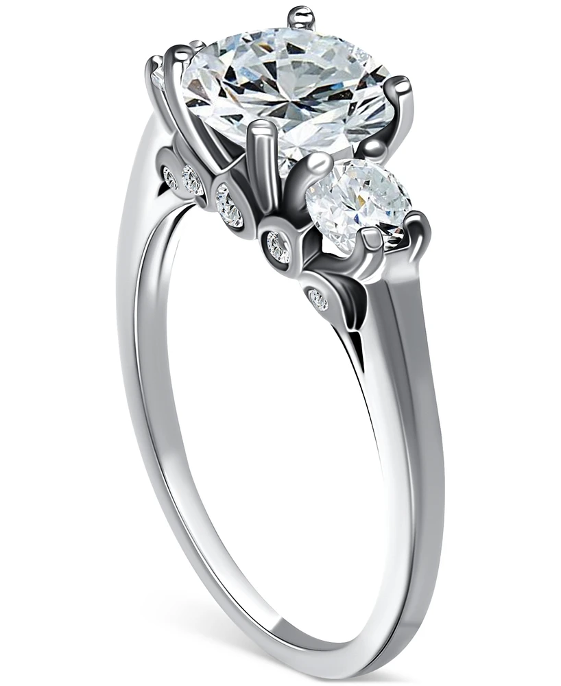 Giani Bernini Cubic Zirconia Ring (4-1/6 ct. t.w.) in Sterling Silver, Exclusively at Macy's