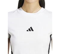 adidas Women's Essentials Slim-Fit Short-Sleeve Baby T-Shirt