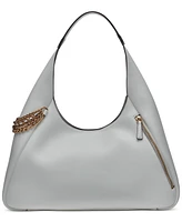 Karl Lagerfeld Paris Delaine Large Leather Hobo