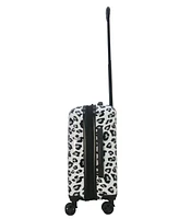 Thalia Sodi Leopard 22'' Carry-on Expandable Luggage