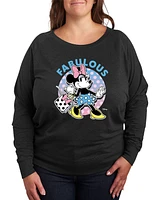 Hybrid Apparel Plus Disney Minnie Mouse Fabulous Graphic Pullover T-shirt